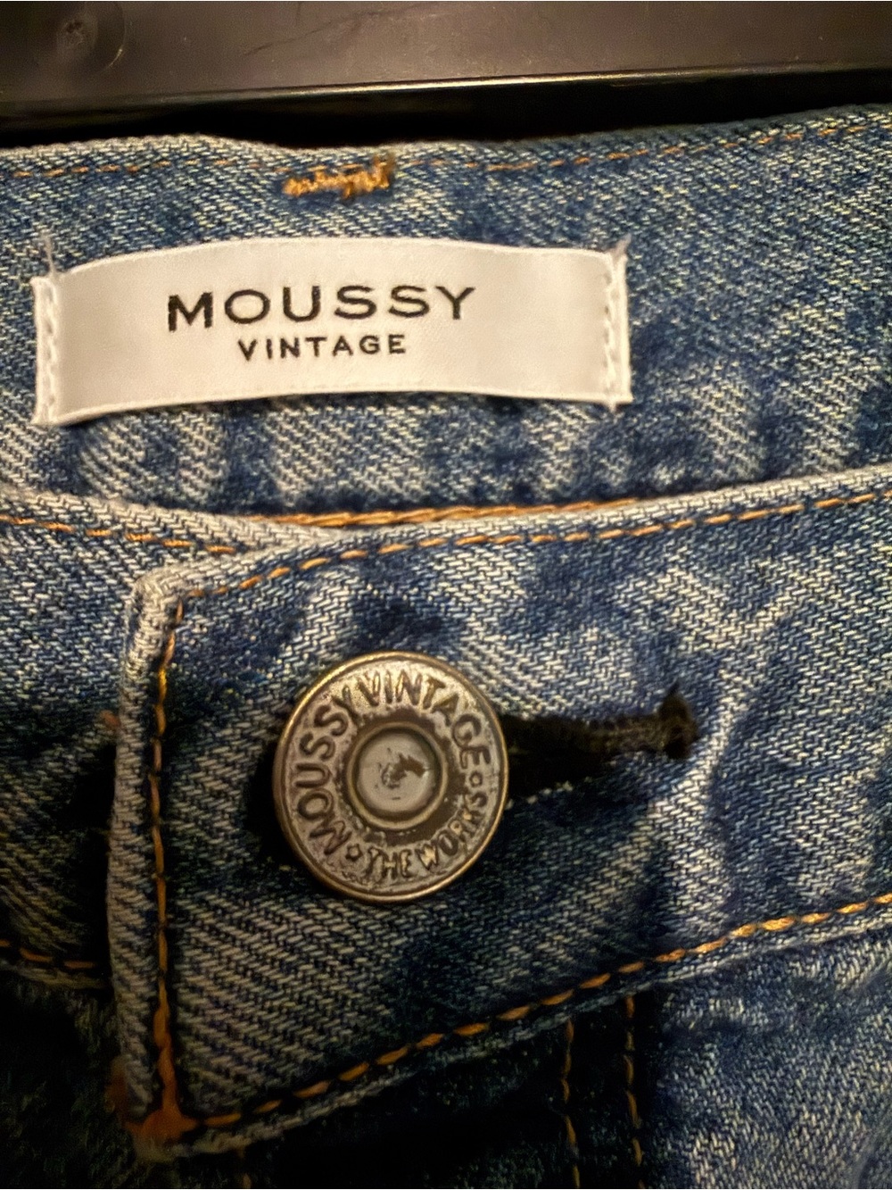 Moussy Women’s MV Sahlen Light Blue Straight-Leg Jeans size 29 - Picture 8 of 10